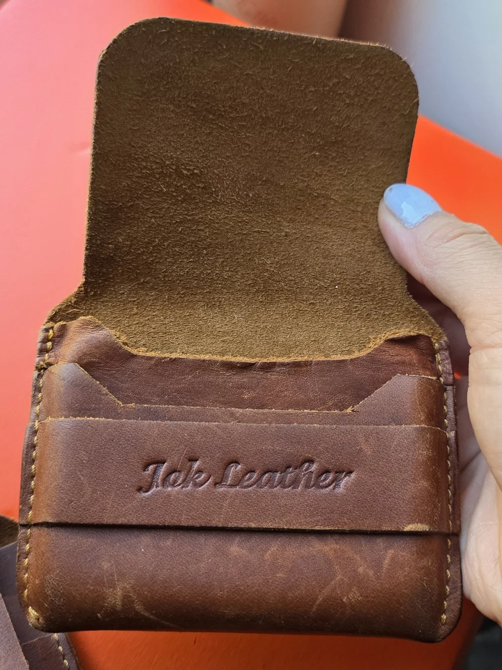 Full Grain Real Leather Card Wallets